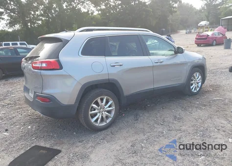 2014 Jeep Cherokee Limited z USA, uszkodzony, nr VIN 1C4PJLDS5EW217704